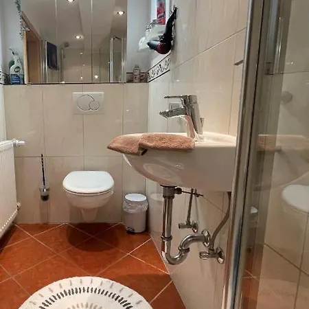 Moderne Ferienwohnung Zur Schlosshoehe Лизер Экстерьер фото